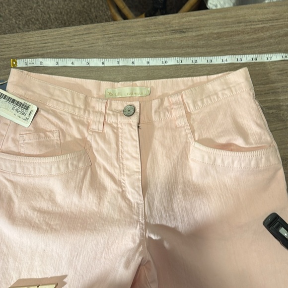 Blue‎ Willi’s pants women’s pink cropped NWT premium pants size 40 high waisted - Picture 14 of 14